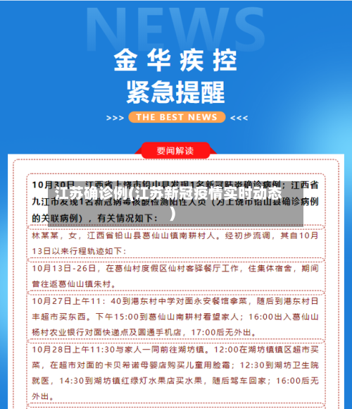 江苏确诊例(江苏新冠疫情实时动态)-第3张图片