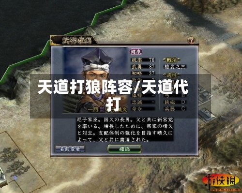 天道打狼阵容/天道代打-第2张图片