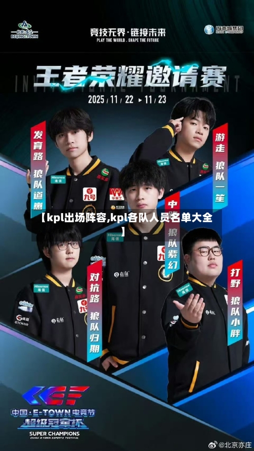 【kpl出场阵容,kpl各队人员名单大全】