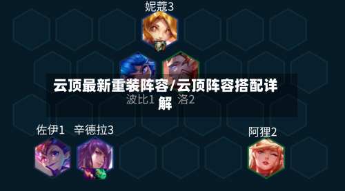 云顶最新重装阵容/云顶阵容搭配详解-第2张图片