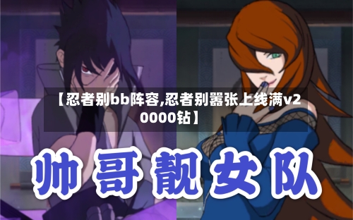 【忍者别bb阵容,忍者别嚣张上线满v20000钻】