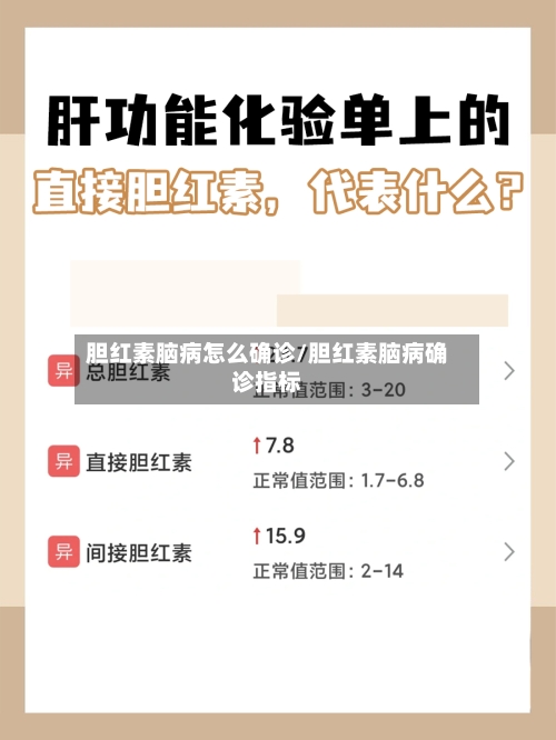胆红素脑病怎么确诊/胆红素脑病确诊指标