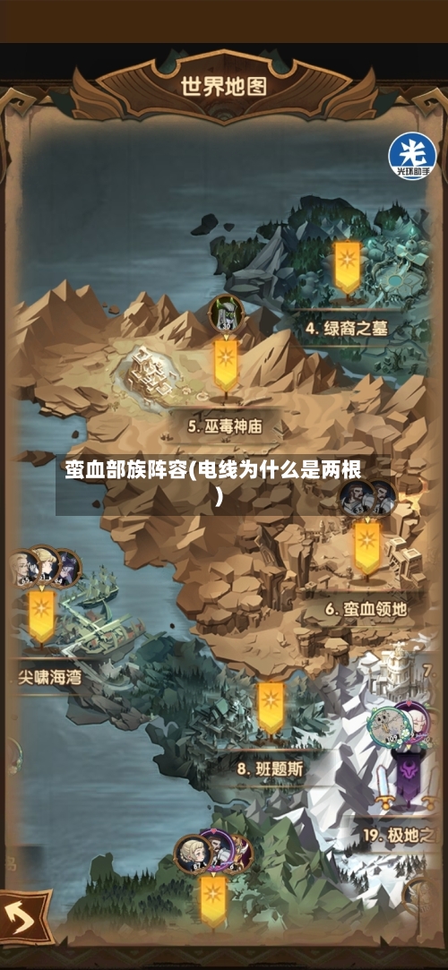 蛮血部族阵容(电线为什么是两根)-第2张图片