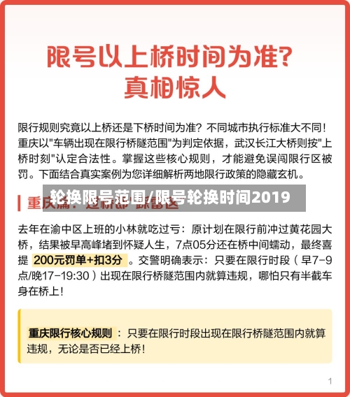 轮换限号范围/限号轮换时间2019-第2张图片