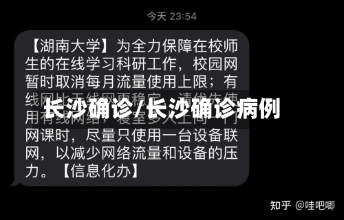 长沙确诊/长沙确诊病例