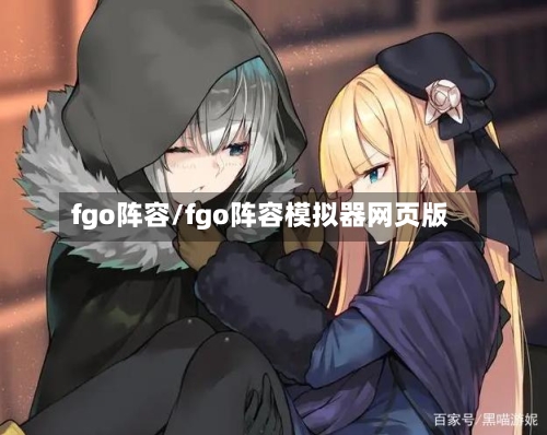 fgo阵容/fgo阵容模拟器网页版-第3张图片
