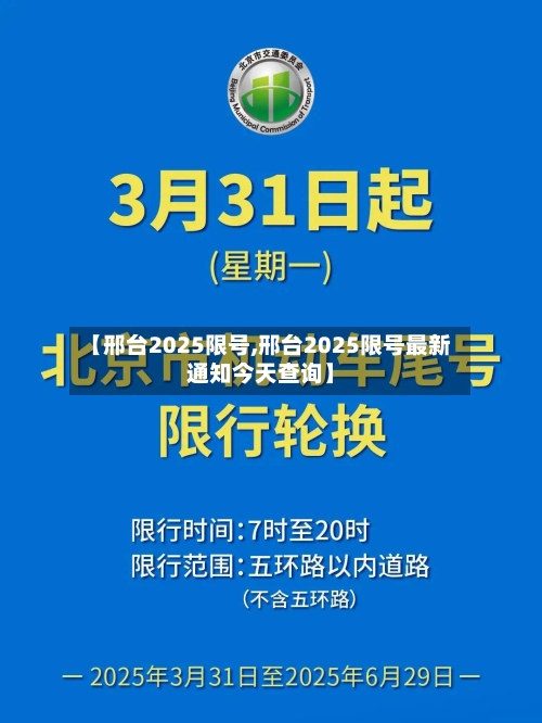 【邢台2025限号,邢台2025限号最新通知今天查询】-第3张图片