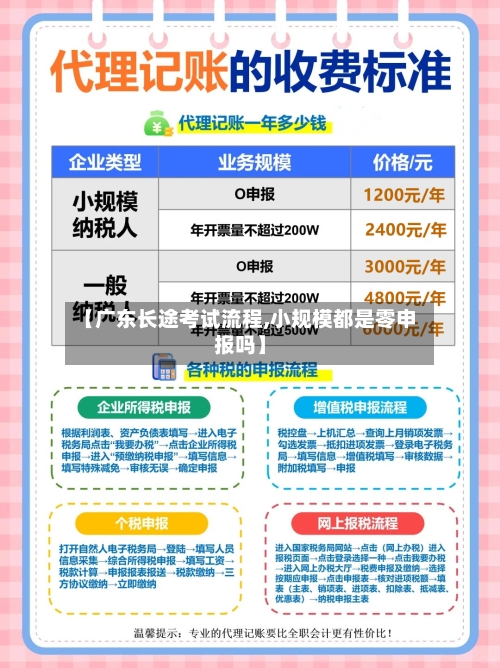【广东长途考试流程,小规模都是零申报吗】