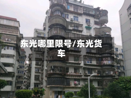 东光哪里限号/东光货车-第3张图片