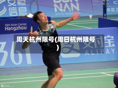周天杭州限号(周日杭州限号)-第3张图片
