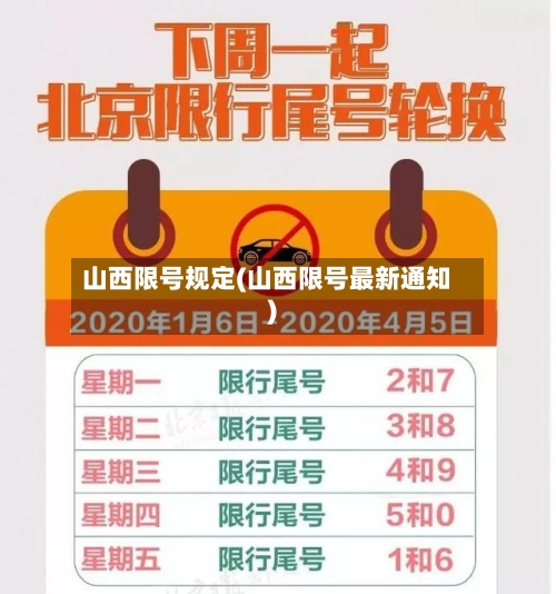 山西限号规定(山西限号最新通知)-第2张图片