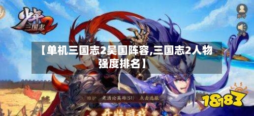 【单机三国志2吴国阵容,三国志2人物强度排名】-第2张图片