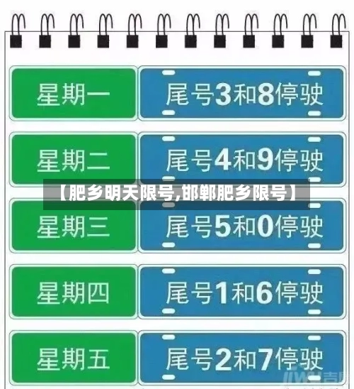 【肥乡明天限号,邯郸肥乡限号】-第3张图片