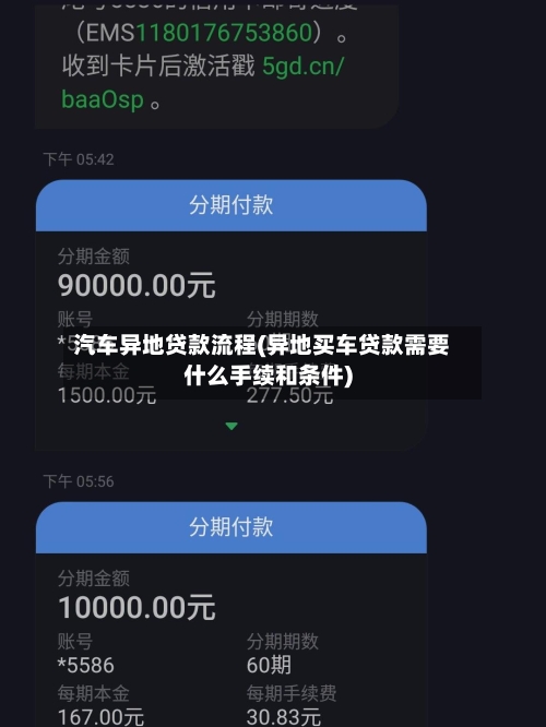 汽车异地贷款流程(异地买车贷款需要什么手续和条件)-第3张图片