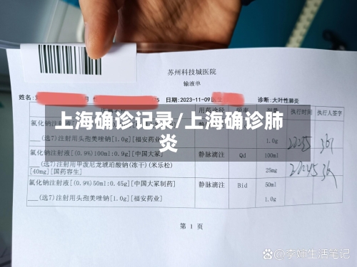 上海确诊记录/上海确诊肺炎