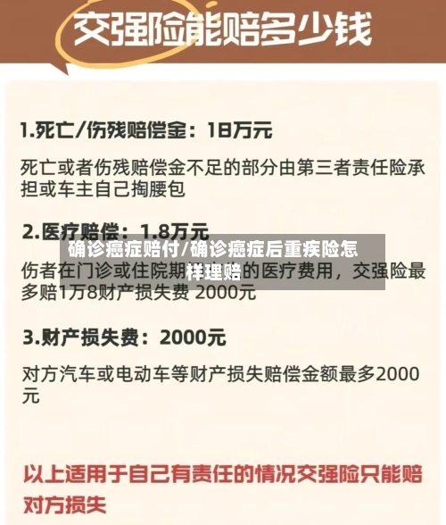 确诊癌症赔付/确诊癌症后重疾险怎样理赔