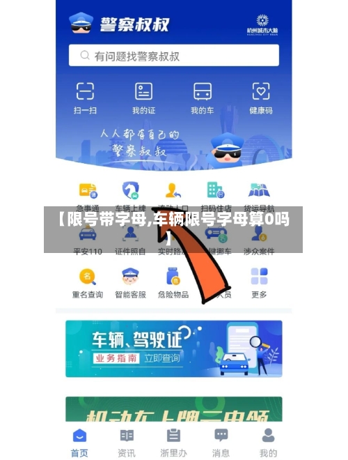 【限号带字母,车辆限号字母算0吗】-第3张图片