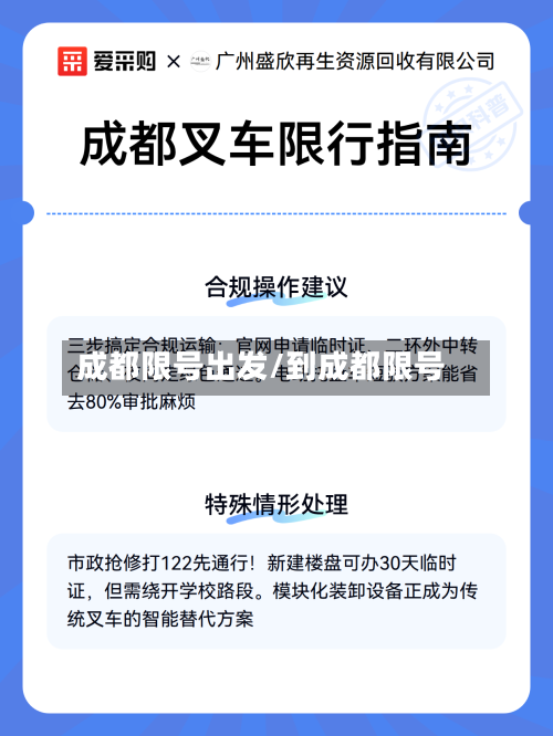 成都限号出发/到成都限号