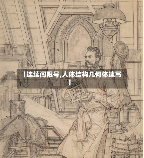 【连续闯限号,人体结构几何体速写】-第2张图片