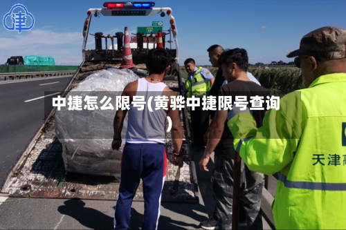 中捷怎么限号(黄骅中捷限号查询)-第2张图片