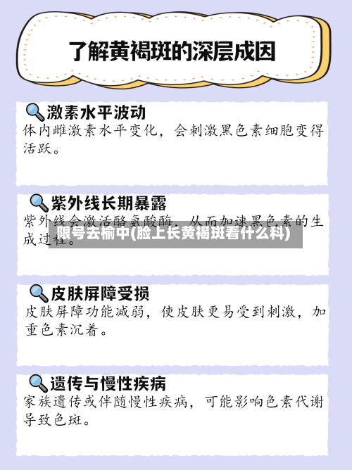 限号去榆中(脸上长黄褐斑看什么科)-第2张图片
