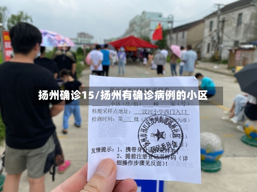 扬州确诊15/扬州有确诊病例的小区-第2张图片