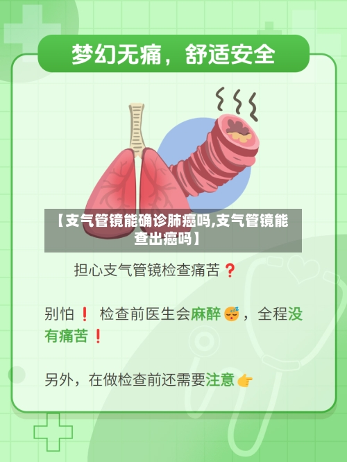 【支气管镜能确诊肺癌吗,支气管镜能查出癌吗】