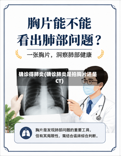 确诊得肺炎(确诊肺炎是拍胸片还是CT)-第2张图片
