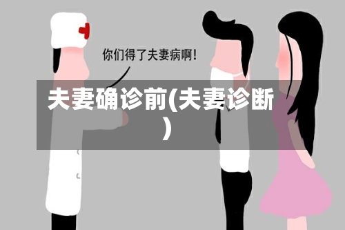 夫妻确诊前(夫妻诊断)-第3张图片