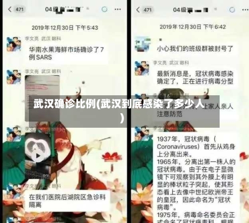 武汉确诊比例(武汉到底感染了多少人)-第3张图片