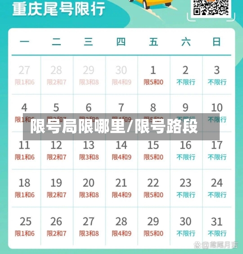 限号局限哪里/限号路段
