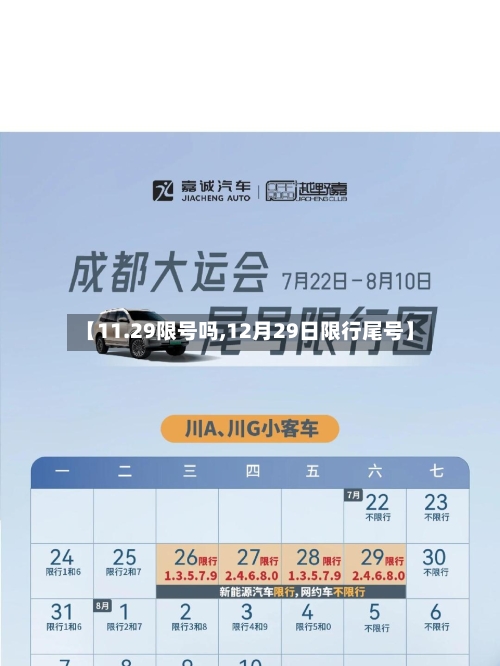 【11.29限号吗,12月29日限行尾号】-第3张图片