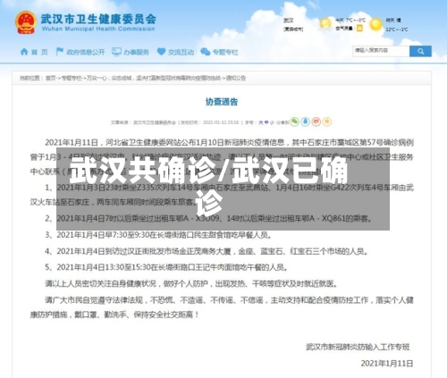 武汉共确诊/武汉已确诊