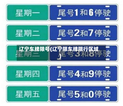 辽宁车牌限号(辽宁限车牌限行区域)-第2张图片
