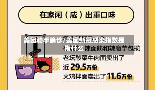 美团骑手确诊/美团新冠感染指数是指什么-第2张图片