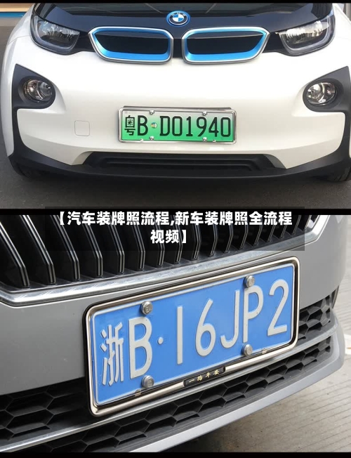 【汽车装牌照流程,新车装牌照全流程视频】
