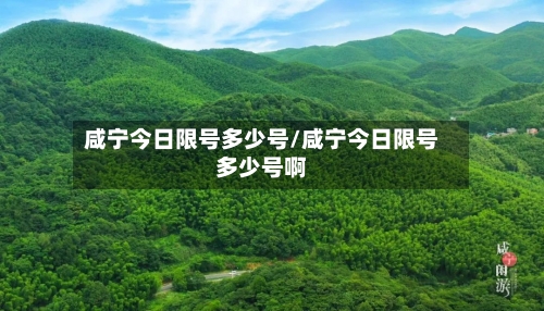 咸宁今日限号多少号/咸宁今日限号多少号啊