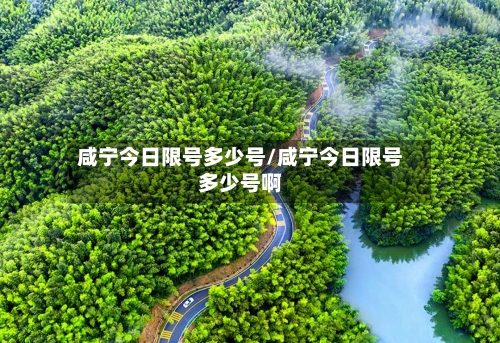 咸宁今日限号多少号/咸宁今日限号多少号啊-第2张图片