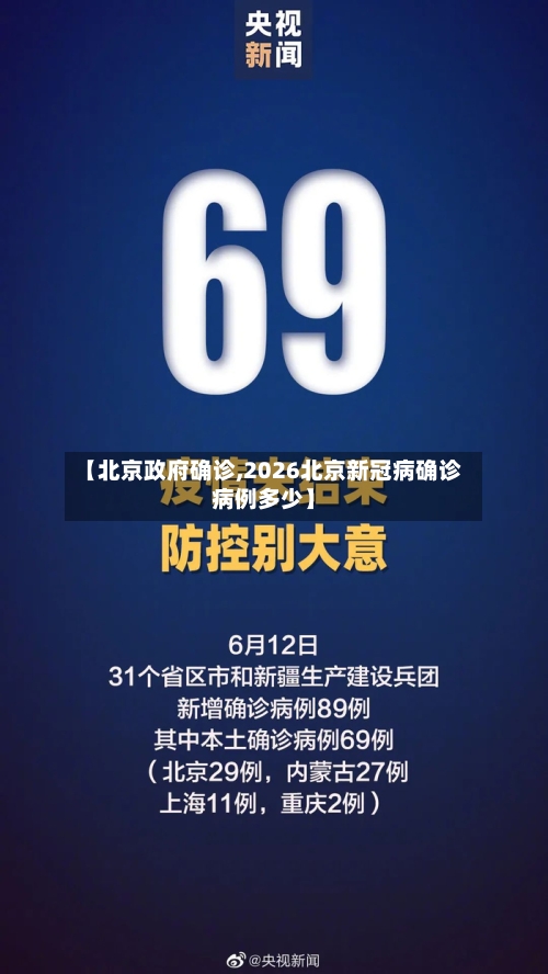 【北京政府确诊,2026北京新冠病确诊病例多少】-第3张图片