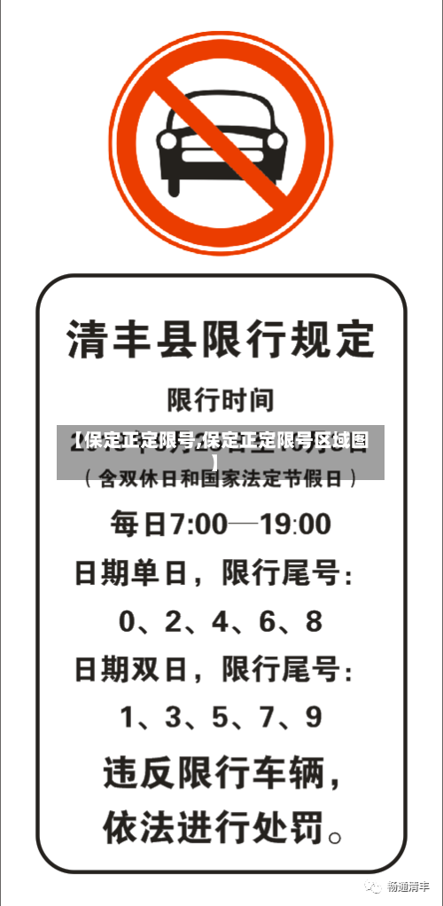 【保定正定限号,保定正定限号区域图】