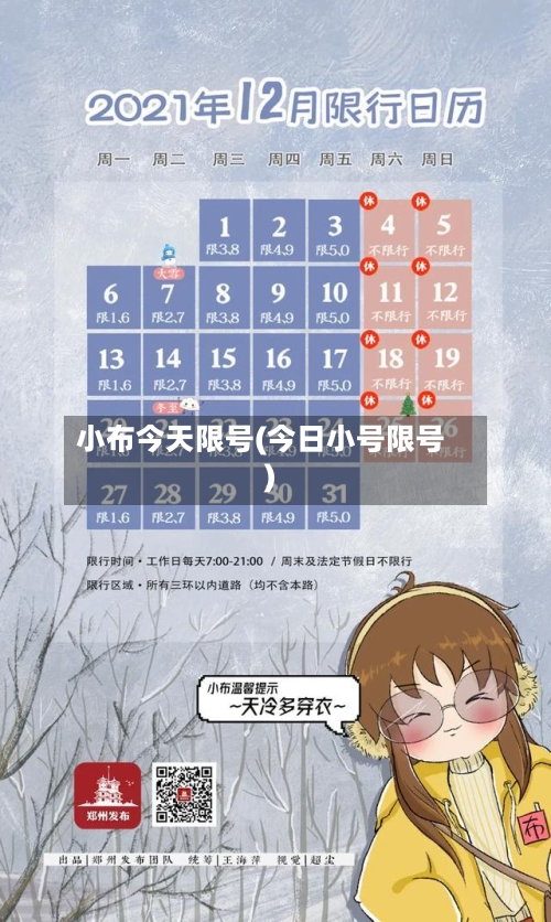 小布今天限号(今日小号限号)-第2张图片