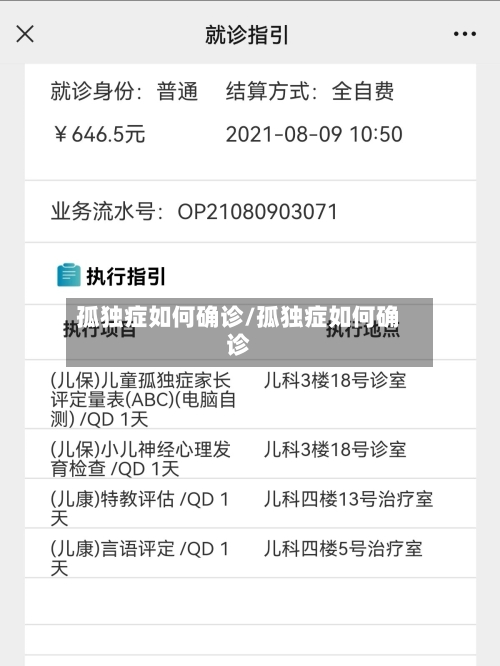 孤独症如何确诊/孤独症如何确诊