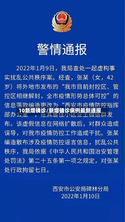 10新增确诊/新增确诊病例最新通报
