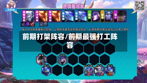 前期打架阵容/前期最强打工阵容-第2张图片