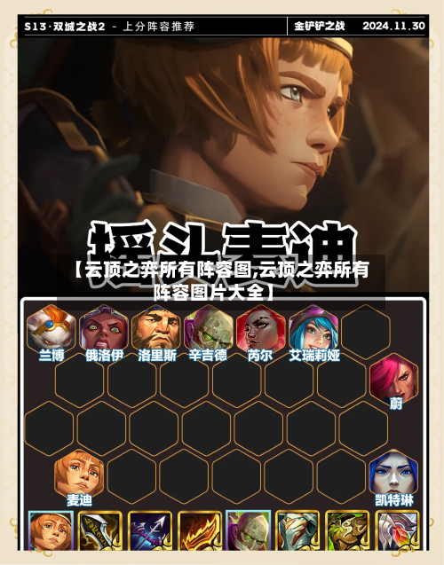 【云顶之弈所有阵容图,云顶之弈所有阵容图片大全】