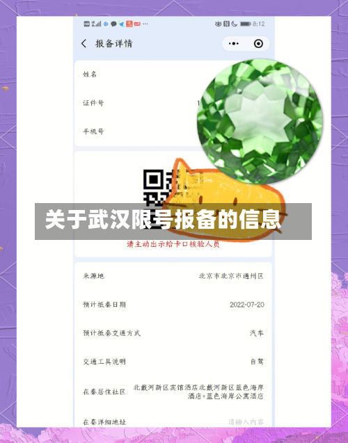 关于武汉限号报备的信息-第2张图片
