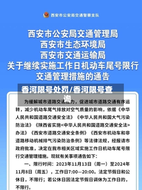 香河限号处罚/香河限号查询