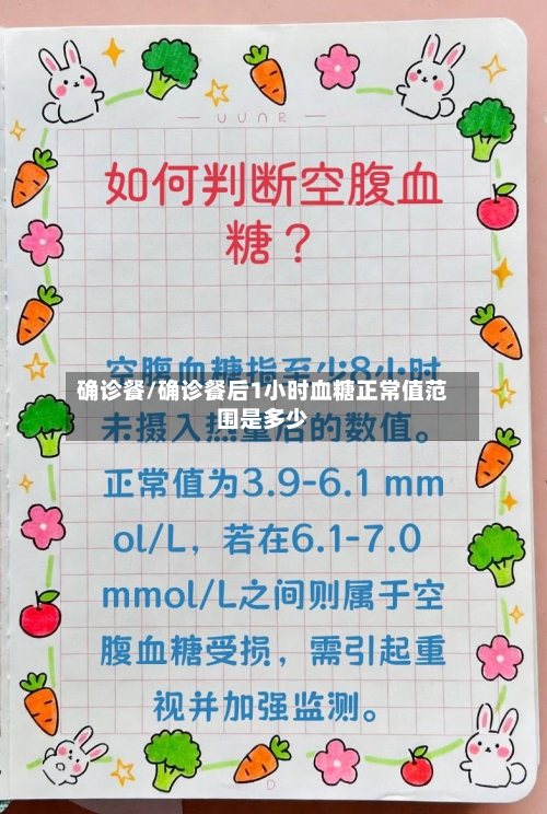 确诊餐/确诊餐后1小时血糖正常值范围是多少-第3张图片