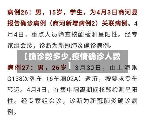 【确诊数多少,疫情确诊人数】