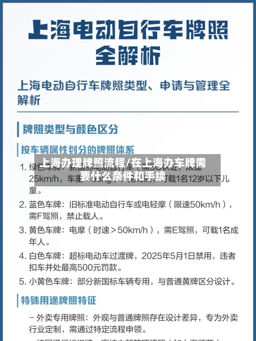 上海办理牌照流程/在上海办车牌需要什么条件和手续-第2张图片